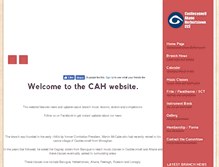 Tablet Screenshot of cahcce.com
